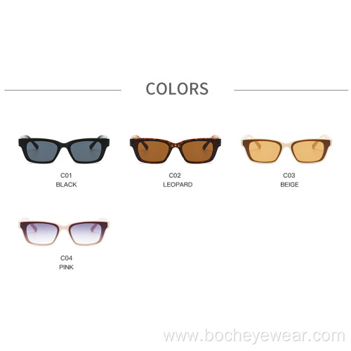 New fashion simple square Sunglasses men's and women's fashion same street Sunglasses European and American sunglasses s21123